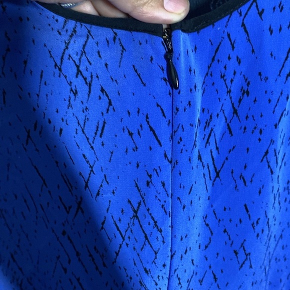 Attention Blue Mini Dress - Picture 6 of 8